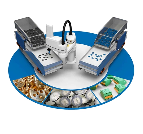 dos AnyFeeder con res muestras de piezaa carol martorell