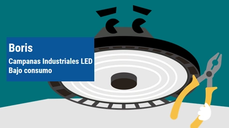 Boris. Iluminación Industrial de bajo consumo