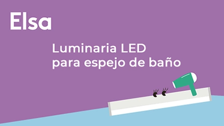 Elsa Luminaria para espejo de baño
