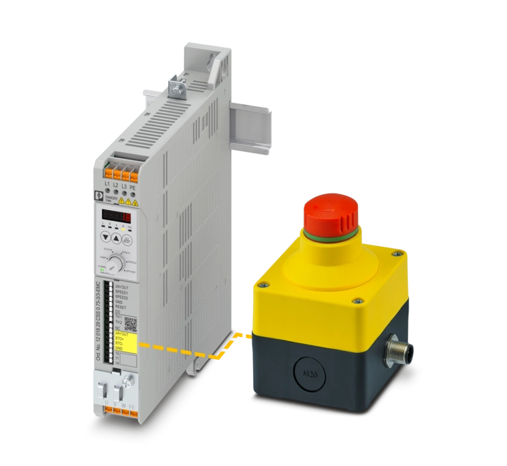 Desconexión segura con Safe Torque Off (STO)