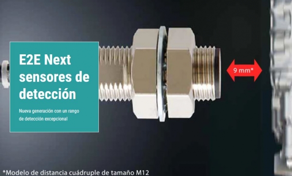 E2E Next - Nueva generación de sensores de gran rango de detección